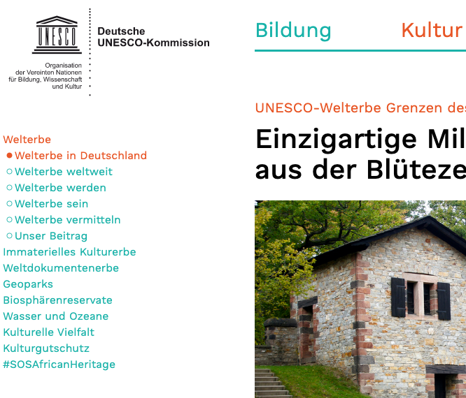 Das UNESCO-Welterbe "Grenzen des Römischen Reiches"