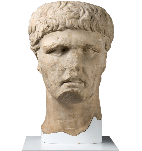 Porträtkopf des Kaisers Domitian