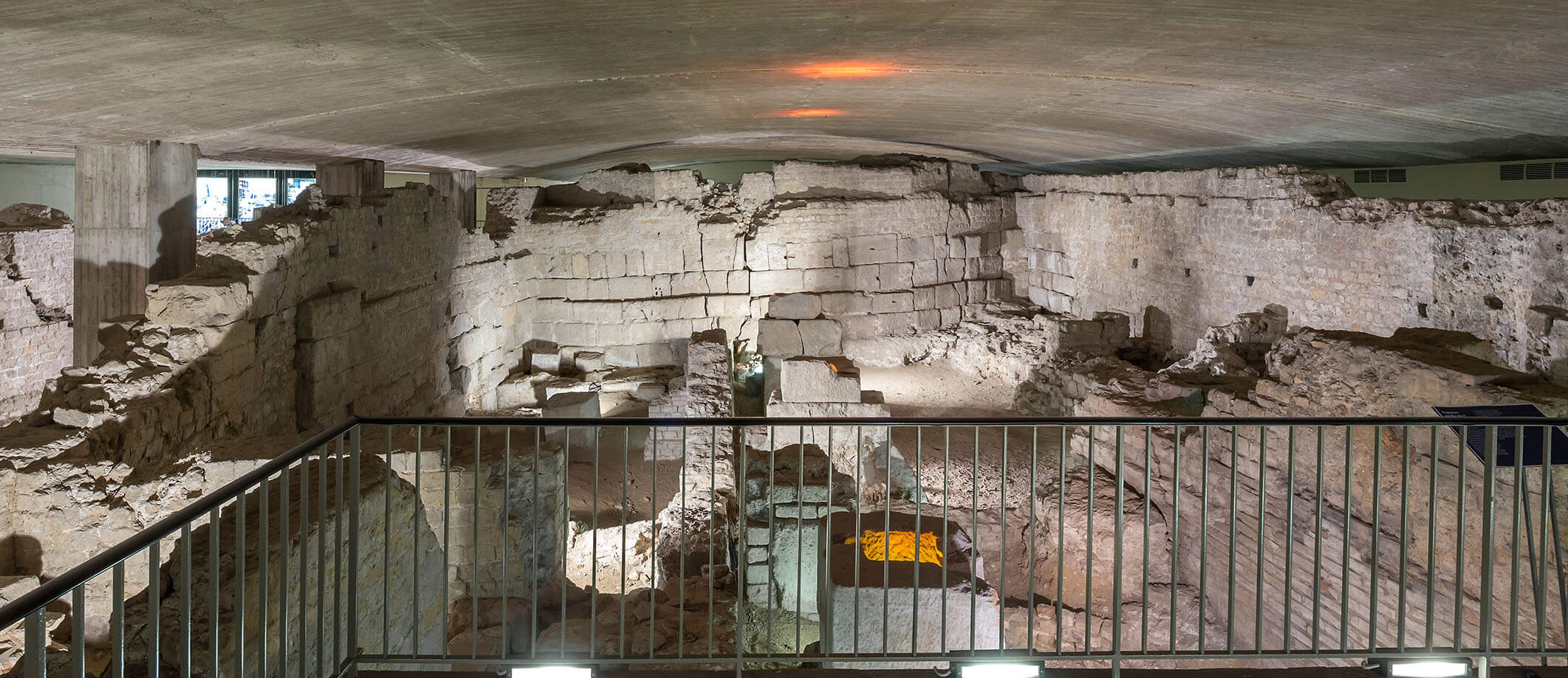 Das Praetorium, der Palast des römischen Statthalters unter dem Kölner Rathaus