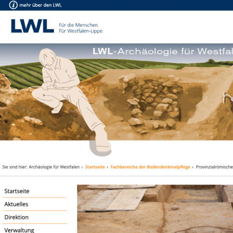LWL-Fachbereich Provinzialrömische Archäologie LWL-Fachbereich Provinzialrömische Archäologie