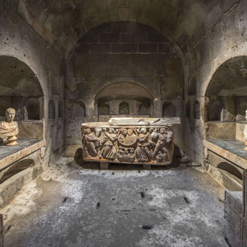 Römische Grabkammer in Köln-Weiden