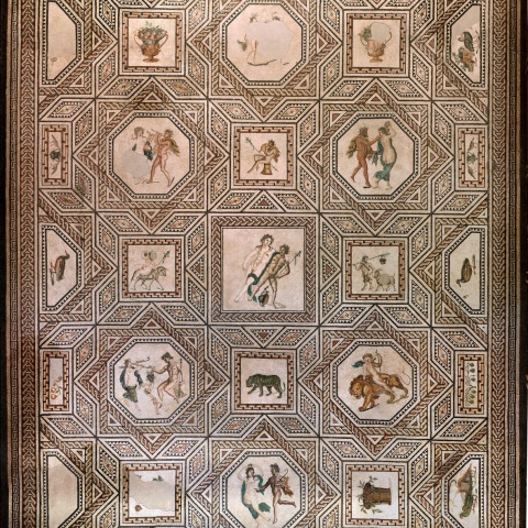 Dionysos-Mosaik, Römisch-Germanisches Museum der Stadt Köln